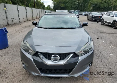 2016 Nissan Maxima 3.5S z USA, uszkodzony, nr VIN 1N4AA6AP2GC407056